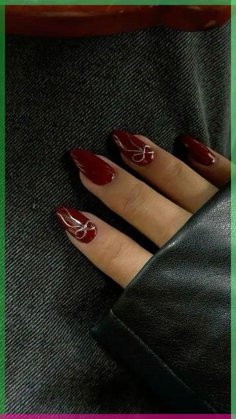 cherry nails inspo